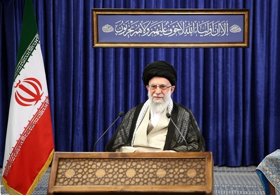 آغاز سخنرانی تلویزیونی رهبر انقلاب با مردم