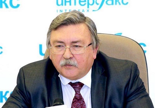 انتقاد مجدد اولیانوف از اظهارات امیرعبداللهیان پیام توئیتری اولیانوف به طرفهای مذاکره