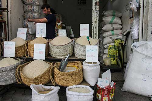 قیمت یک کیلو برنج با یارانه برابر شد قیمت یک کیلو برنج به ۴۵هزار تومان رسید