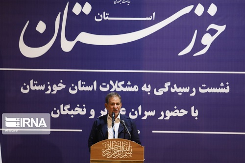 وعده جهانگیری برای حل مشکل آبرسانی به خوزستان