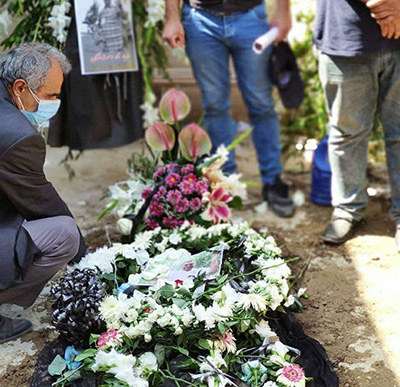 پیکر نادر دست&zwnj;نشان به خاک سپرده شد
