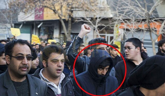 مهدی ترابی در مراسم تشییع پیکر سردار سلیمانی