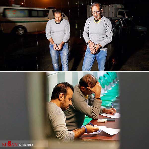 لحظاتی پیش از اجرای حکم اعدام وحید مظلومین