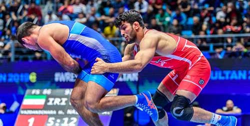 حسن یزدانی، کشتی را با برد آغاز کرد