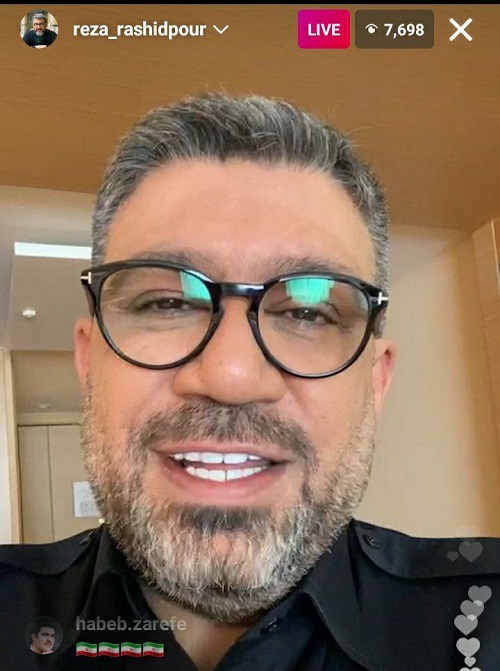 رشیدپور شایعه مهاجرتش از ایران را تکذیب کرد