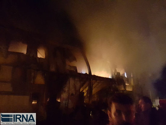 آتش&zwnj;سوزی کارخانه کاله در کربلا