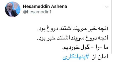 واکنش آشنا به سقوط پرواز ۷۳۷: امان از پنهان&zwnj;کاری