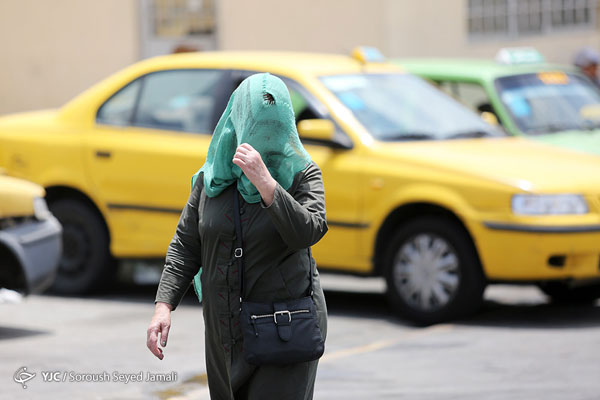 (تصاویر) روز&zwnj;های داغ آبادان با گرمای ۵۰ درجه&zwnj;ای