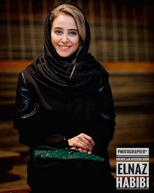قاب&zwnj;هایی از الناز حبیبی در اکران خصوصی قهرمان