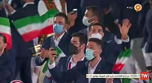 طعنه کاربران به بینظمی در رژه کاروان ایران طعنه کاربران به بینظمی در رژه کاروان ایران