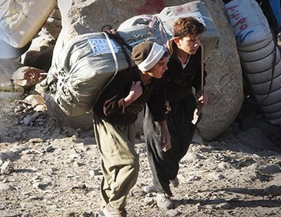 سن کولبری به ۱۳ سال رسید سن کولبری به ۱۳ سال رسید