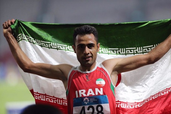 کیهانی قهرمان دوی ۳ هزار متر بامانع شد کیهانی قهرمان دوی ۳ هزار متر بامانع شد