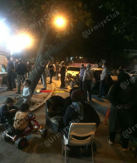تصویری از صف طولانی نان در ارومیه
