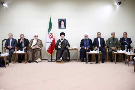 رهبر انقلاب: از برجام قطع امید کنید رهبر انقلاب: در هیچ سطحی مذاکره با آمریکاییها صورت نخواهد گرفت