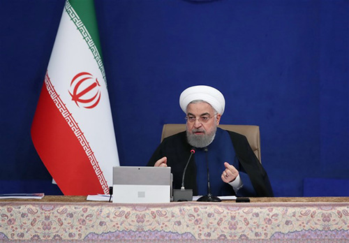 روحانی: سال بعد رحمت خدا نازل میشود روحانی: سال آینده سال غلبه بر ویروس کرونا است