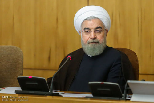 روحانی: همه باید پای صندوق رای بیاییم روحانی: مجلس در ایران قدرتمند است