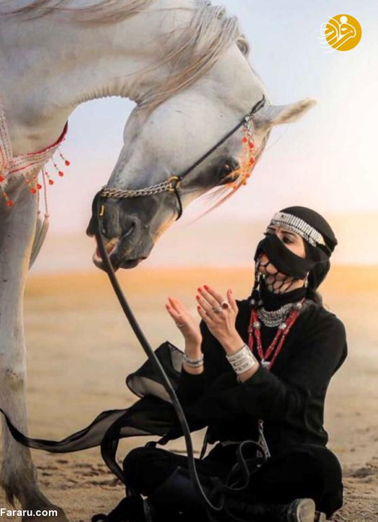 زنان عربستانی برای نخستین بار اسبسواری کردند زنان عربستانی برای نخستین بار اسب سواری کردند