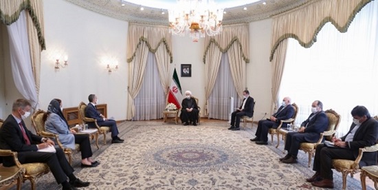روحانی: راه آمریکا برای بازگشت به برجام، باز است روحانی: مردم ایران برابر قلدری تسلیم نخواهد شد