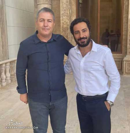 دیدار ستاره سینما با سرمربی تیم ملی فوتبال دیدار نوید محمدزاده با سرمربی تیم ملی