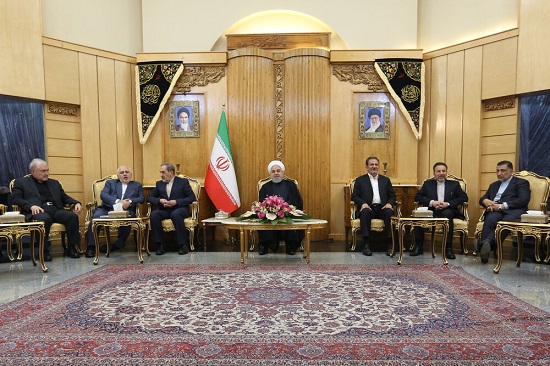 روحانی: درباره چارچوب اجلاس ۱+۵ توافق شد روحانی: گامهای اقتصادی مهمی را برخواهیم داشت