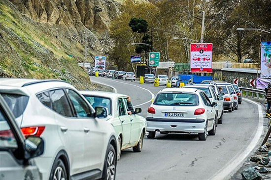 جادههای شمالی؛ هراز و چالوس تقریبا قفل شد آخرین وضعیت ترافیکی جادههای شمالی