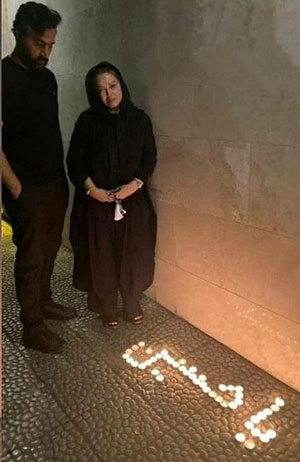 عکس عاشوراییِ بهاره رهنما سوژه شد عکس عاشوراییِ بهاره رهنما سوژه شد