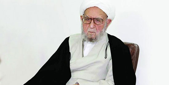 آیت&zwnj;الله امینی درگذشت