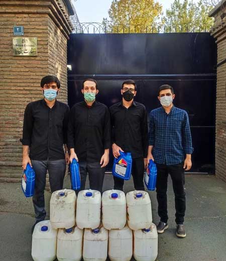 اهدای نمادین سوخت به سفارت انگلیس در تهران! اهدای سوخت به سفارت انگلیس در تهران!