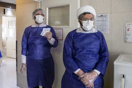 حضور طلاب در بیمارستانها برای عزاداریِ بیماران طرح حضور طلاب در بیمارستانها برای عزاداری