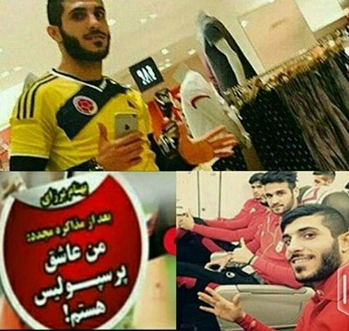 کنایه مهاجم گلگهر به برد پرسپولیس استوری کنایهدار بهنام برزای به برد پرسپولیس