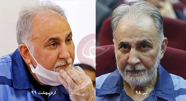 تفاوت معنادارِ چهره نجفی، قبل و بعدِ بازداشت تغییر چهره محمدعلی نجفی، شهردار سابق تهران